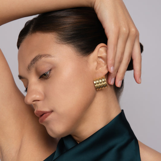 Regent Cuff Earrings