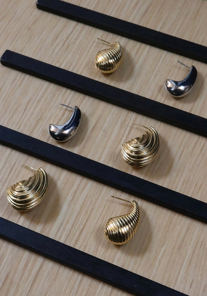Savile Row Shell Earrings
